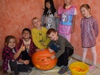 říjen 8 prvňáci dýně